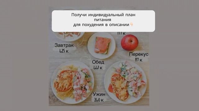правильное питание для похудения рецепты простые смотреть онлайн