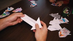 Машинка из бумаги / Оригами игрушка / Игра из бумаги / Origami racing car