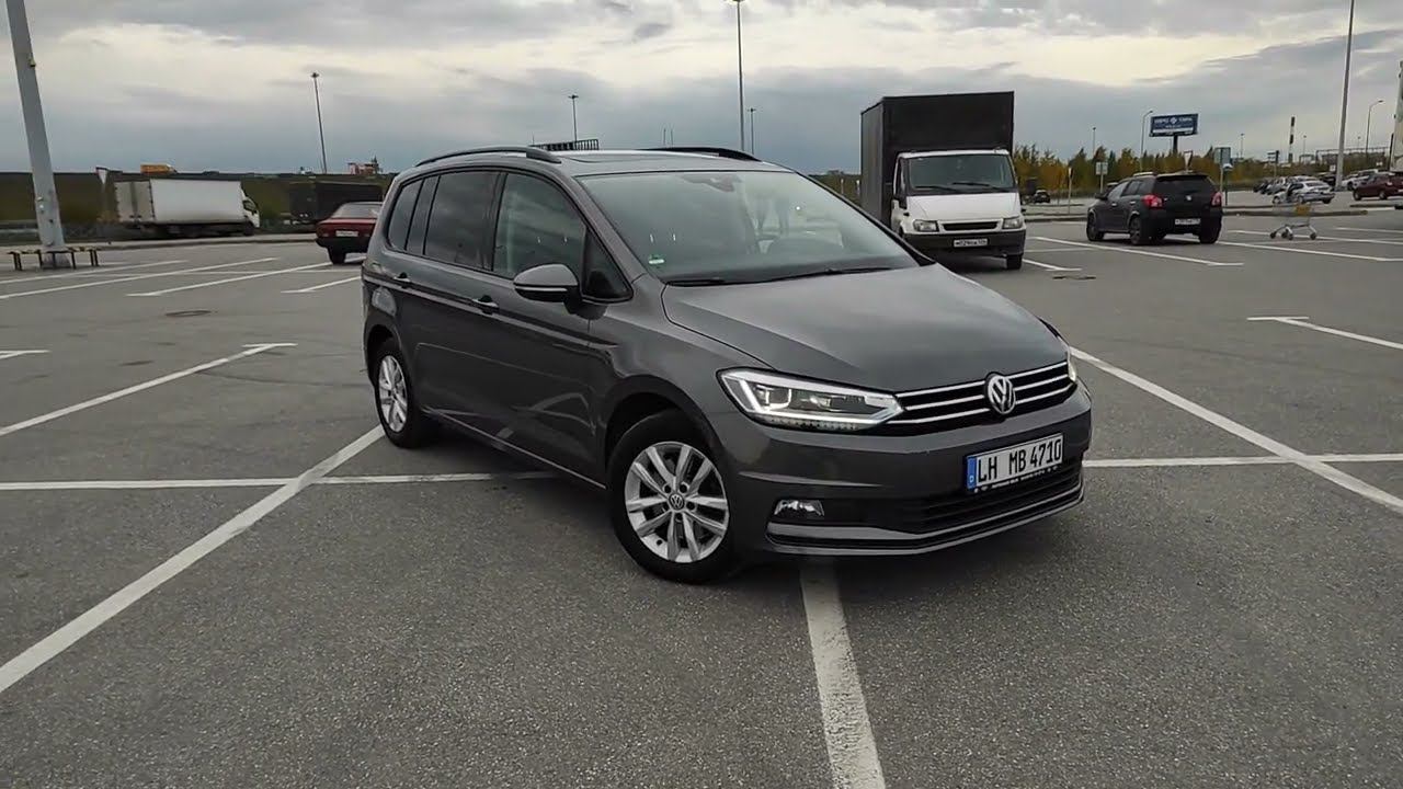 Volkswagen Touran 2018 - лучший семейный минивэн из Германии, с реальным пробегом 155.000км смотреть онлайн