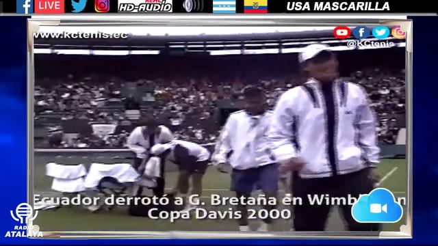 El personaje del viernes Los Lapentti en Aniversario 20 de Wimbledon смотреть онлайн