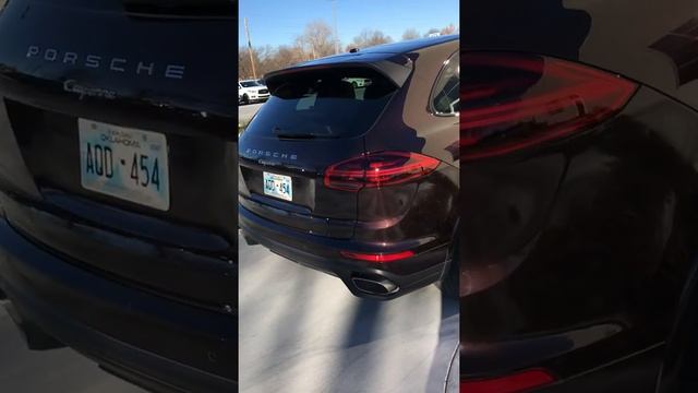 2017 Porsche Cayenne Platinum Edition!! смотреть онлайн