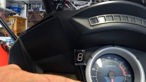 GiPro GEAR Индикатор переключатель передач Honda CBF1000FA (SC64) Установка и инсталляция