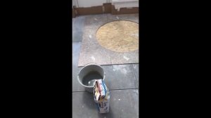 Монтаж керамогранита на сборную стяжку из хризотилцементного плоского листа