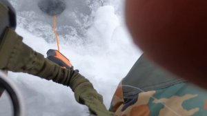 Ловля судака. Зимняя мультипликаторная катушка. Эхолот Практик 6М