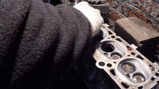 Ремонт ГБЦ часть 1 замена сёдел смотреть онлайн