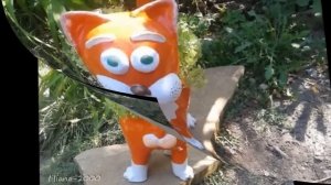 Фигурки для сада и дачи  Поделки из гипса своими руками