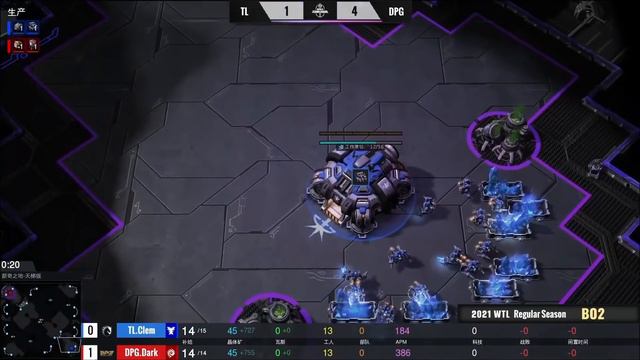 StarCraft 2 - CLEM vs DARK! - World Team League 2021 Winter: Regular Season смотреть онлайн