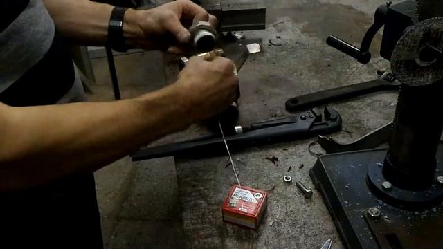 Сборка 3-ходового крана приточной системы теплоснабжения с использованием нити Рекорд смотреть онлайн