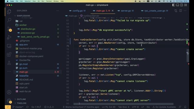 [Backend #55] Integrate async worker to Go web server