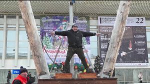 Самый сильный человек планеты Эльбрус Нигматуллин установил в Уфе новый рекорд