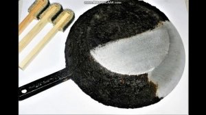 как очистить старую сковороду
