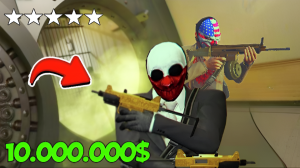 ОПАСНОЕ ОГРАБЛЕНИЕ БАНКА НА 10.000.000$ в ГТА 5! ОБЗОР МОДА GTA 5 ВИДЕО MODS ИГРЫ