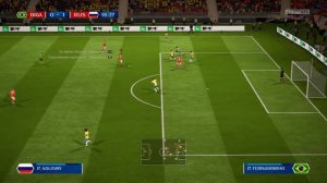 Футбол Россия - Бразилия Финал FIFA 18