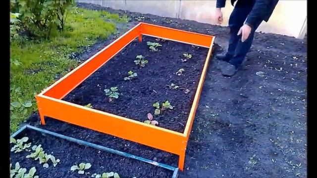 Металлические грядки, сборка за 7 мин. смотреть онлайн