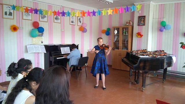 Ф. Зейтс, Концерт для скрипки с оркестром, 3 часть. Исполняет Фролова Лиза смотреть онлайн