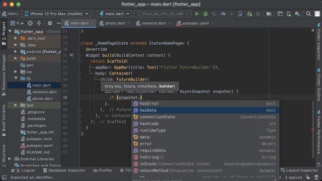 FutureBuilder - Building Lists với JSON Data trong Flutter