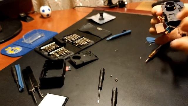 Замена объектива на экшн камере EKEN H9