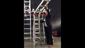 Многофункциональная складная алюминиевая лестница