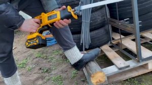 Аккумуляторная Сабельная пила AQUILA , с мощными аккумуляторами