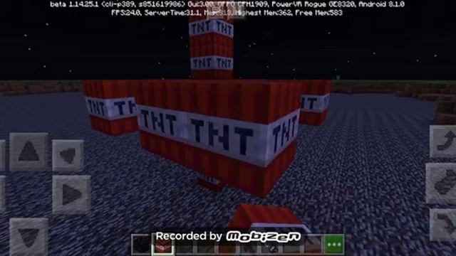 Майнкрафт : делаем эксперимент возможно-ли сломать обсидиан динамитом смотреть онлайн