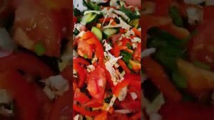 салат весенний.