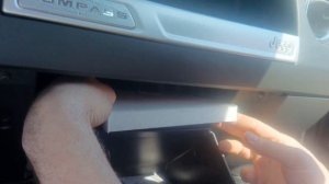 Как поменять салонный фильтр на JEEP COMPASS 2014 г. чужими руками ;)))