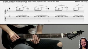 METALLICA - BLEEDING ME (Guitar cover with TAB | Lesson)