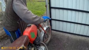 Заводим карпаты с двигателем от минска после зимней сплячки