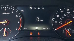 Kia - Cadenza - 2018 - Technology: Gauge Cluster Startup Sequence