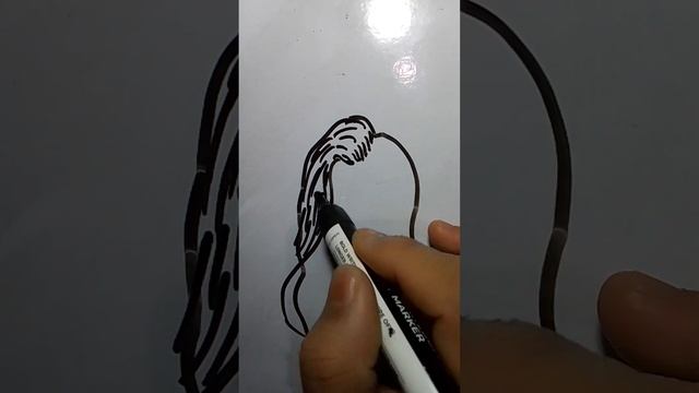 Steps of hair style drawing#hairstyle #fashion смотреть онлайн