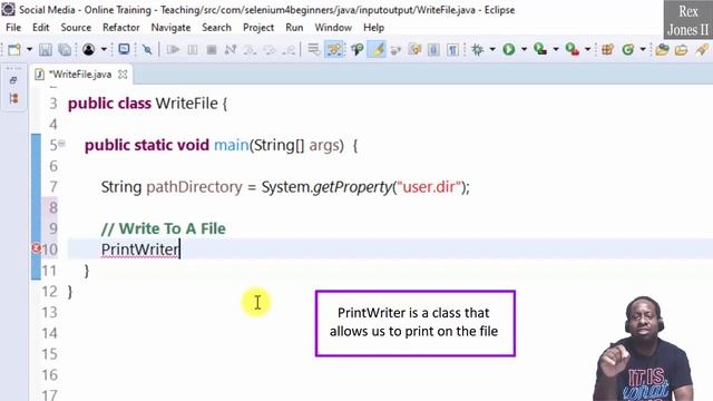 ✔ Java Programming Output - Intro To Input/Output | (Video 123)
