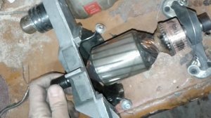 Проточка ламелей коллектора якоря электродвигателя стиральной Beko (если нет поблизости токаря)