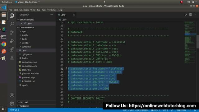 ?? (#6) CodeIgniter 4 REST APIs Using Shield Authentication ? | Connect Application with Database