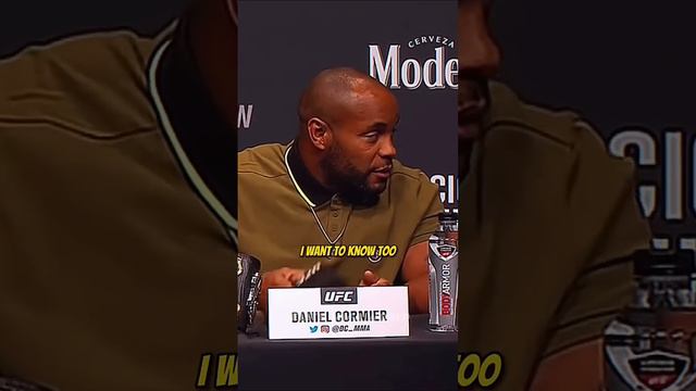 Derrick Lewis and Daniel Cormier 😂