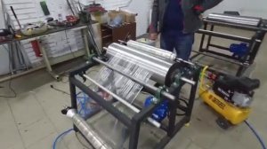 Станок перемотки стрейч пленки , фольги , пергамента. Модель: Roll-1.