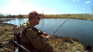 Рыбалка в Пензенской области  Открытие сезона по прудовой рыбалке. Ловля карася на фидер.
