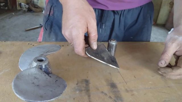 Гребной винт своими руками смотреть онлайн