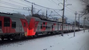 ЭС2Г-017/034 "Ласточка" сообщением "Москва-Тверь" (Экспресс).