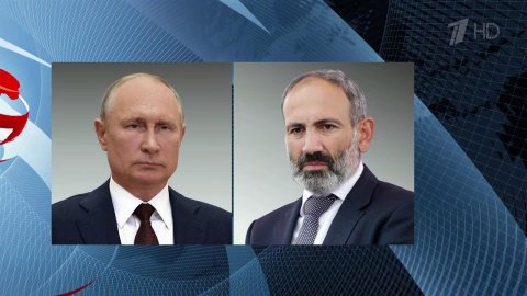 Владимир Путин обсудил ситуацию в Нагорном Карабахе с премьер-министром Армении