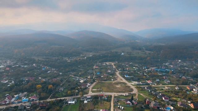 Полеты над станицей Пятигорской Горячий Ключ Краснодарский край
