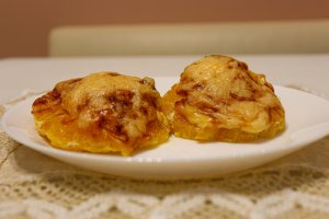Запеченное куриное филе с апельсинами
