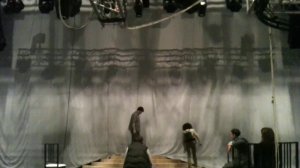 Падающий экран - занавес