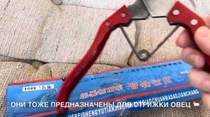 НОЖНИЦЫ ДЛЯ СТРИЖКИ ОВЕЦ!? И ДЛЯ САМШИТОВ ТОЖЕ! ? ЗАКАЗАНЫ НА JOOM ✂️