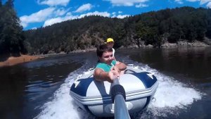 Yamaha F5 - F5AMHS + člun 320cm s pevnou podlahou