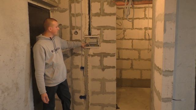 Стандартная электрика для квартиры в новостройке ЖК Зеленстрой 2 ул. Конструктора Грязева.