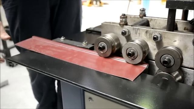 Фальцепрокатный станок MLC - 12DR (ACL) Лежачий фальц (продольный)