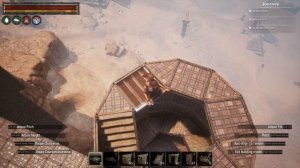 CONAN EXILES NEW CASTLE BUILD EP 4 - FINISHING THE CASTLE, TOWERS AND MAIN DINING Hall