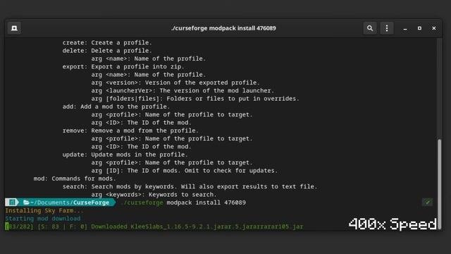Running CurseForge On LINUX! - CurseForge CLI