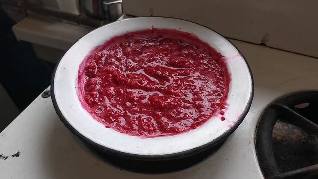 Малиновая пастила без сахара. Бабушкин рецепт. смотреть онлайн