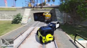 Я НАКОНЕЦ ВСТРЕТИЛ ЕГО! ПОГОНЯ ЗА ПОЕЗДОМ НА ГЕЛИКЕ В GTA 5! ПОЛИЦЕЙСКИЕ ДОГОНЯЛКИ В ГТА 5!